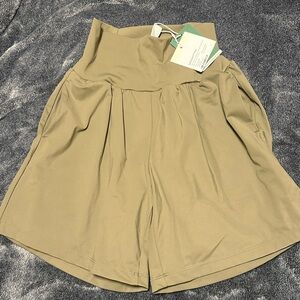 Halara Tan Double Layer Shorts